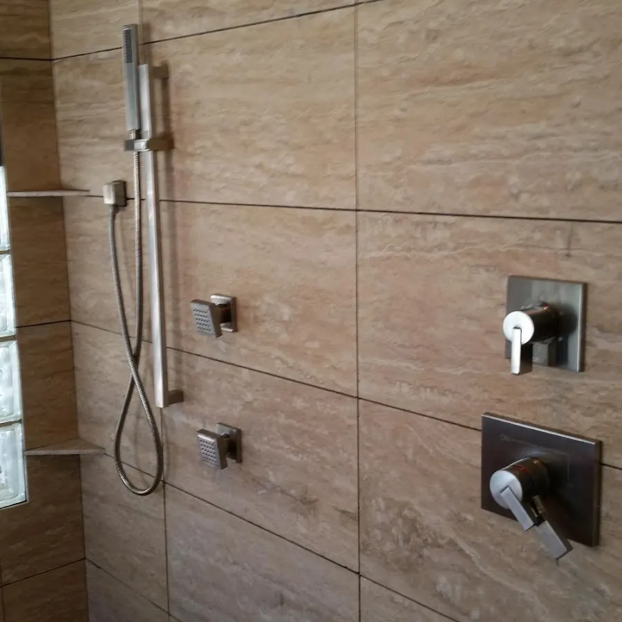 Shower fixture installation for Water Heater Replacement in White City